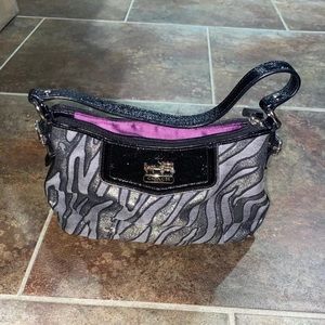 Small Coach Purse Zebra Print 🦓